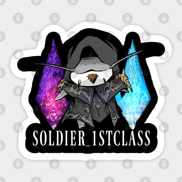 Full Logo, No Glyph, SAM Back Sticker by Soldier_1stClass